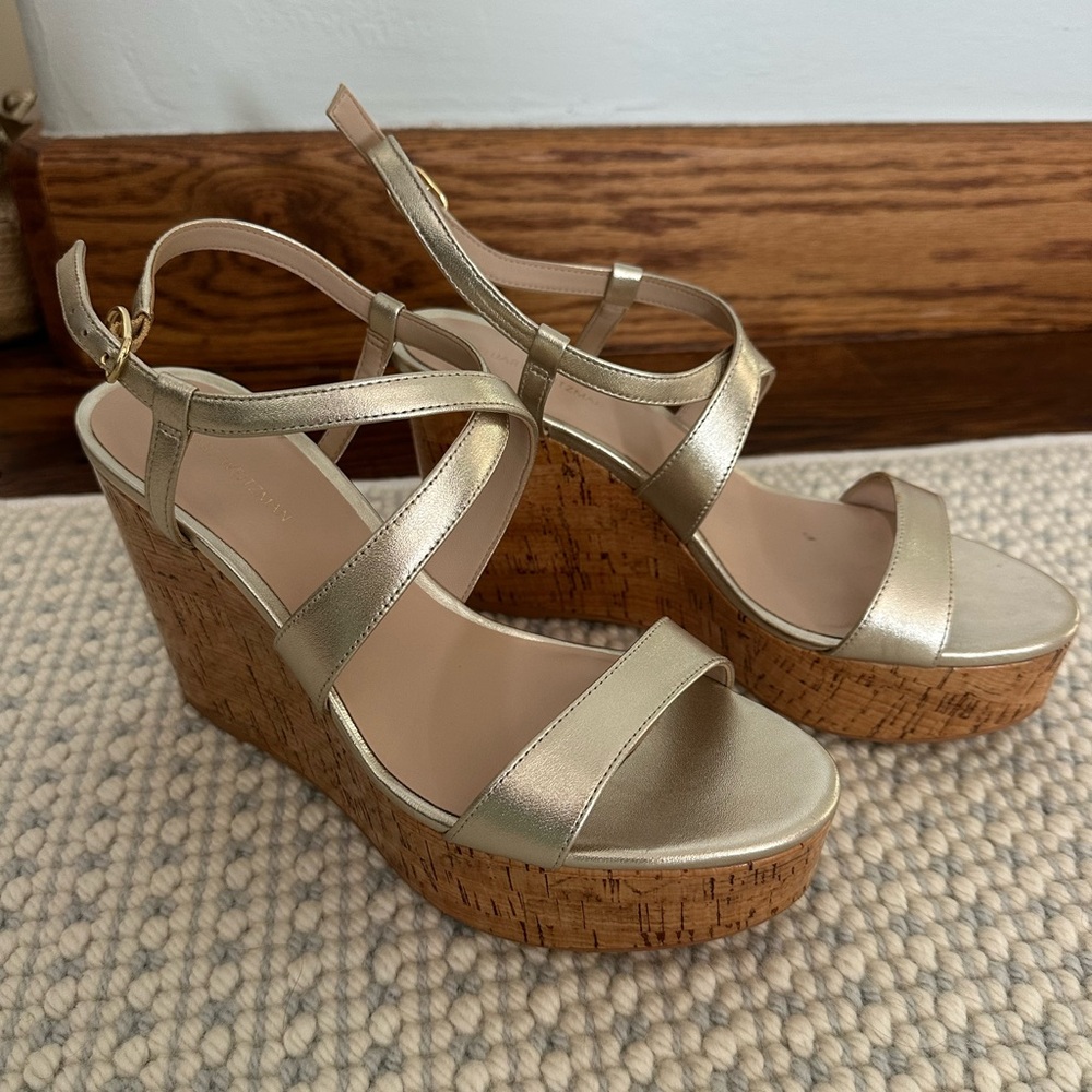 Stuart Weitzman Wedge Sandals